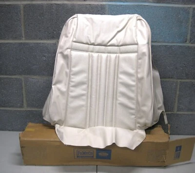 Ford Mercury Cougar 1968 cubierta de respaldo asiento delantero c8wy nuevo de lote Foto 1 de 4