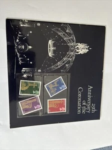 25th Anniversary Of The Coronation Booklet + Mint Stamps. - Picture 1 of 2