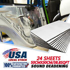 20"X12" Thermal Sound Deadener Car Heat Shield Insulation Noise Reduce Mat Us