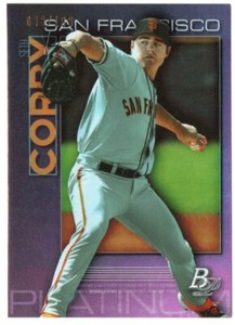 Seth Corry 2020 Bowman Platinum Pink Parallel #'d/199 Prospect Card #TOP-87