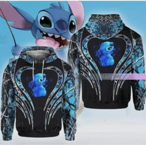 Christmas Stitch 3D HOODIE HALLOWEEN GESCHENK WEIHNACHTSGESCHENK BESTER PREIS ÜBERDRUCK - Bild 1 von 3