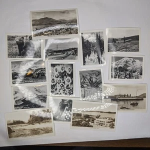 x12 LOTE MIXTO c1930s Washington Alaska Columbia Británica Mini Conjunto Fotos Reales C58 - Imagen 1 de 8