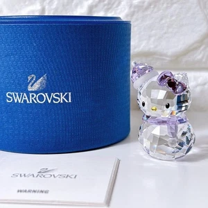 Extrem seltener SWAROVSKI Swarovski Hello Kitty Schneemann Snowman - Bild 1 von 9