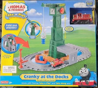 Thomas & Friends Take n Play Cranky at the Docks Playset (2010) NIB SEALED - Image 1 of 4