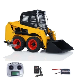 Metal SM450 1:14 RC Hydraulic Wheeled Skid-Steer Loader Remote Control Vehicle - Picture 1 of 17