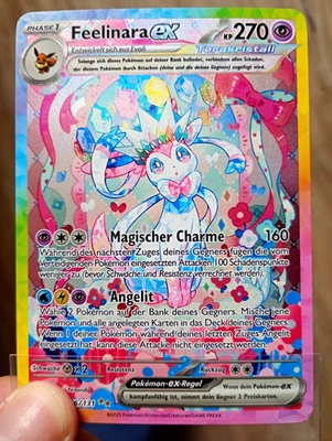 Pokémon / Feelinara ex 156 SIR / Prismatische Entwicklungen - Bild 1 von 4
