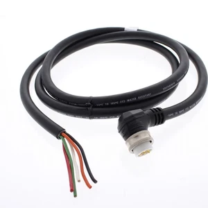 Hubbell 6ft MiniQuick Connect Cord Pigtail Cable Right Angle Plug 16/5 HPMA05106 - Picture 1 of 4