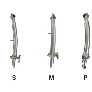 Titanium Handlebar Stem Head tube for Brompton Folding Bike P Type Bar - Picture 1 of 16