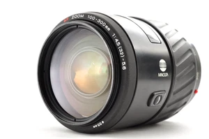 Minolta AF Zoom 100-300mm f/4.5-5.6 Lens 55mm Works fine From Japan [Exc+3] - Picture 1 of 14