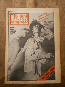 NME New Musical Express November 22nd 1975 Rolling Stones Cover British Music Fe - Foto 1 di 14