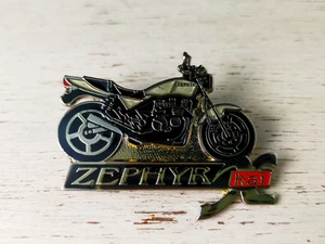 Kawasaki Zephyr X Kai Vintage Motorcycle Lapel Pin Gold 4.6cm Good From Japan - Picture 1 of 3