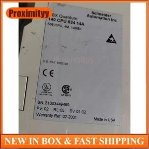 1PCS New Schneider 140CPU53414A Fast Shipping PV:02   RL:05   SV:01.02 - Picture 1 of 1