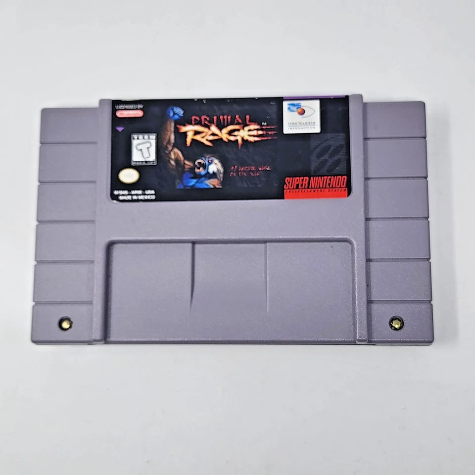 Primal Rage (Super Nintendo SNES) Authentic & Tested - Image 1 of 3