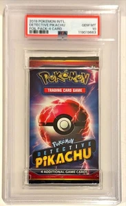 2019 Nintendo Pokemon Detective Pikachu Movie English Foil Booster Pack PSA 10 - Bild 1 von 1
