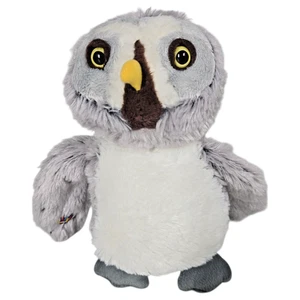 Ganz graue Eule Plüschtier Stofftier HM344 Stofftier Vogel realistisch flauschig Kind Geschenk - Bild 1 von 13
