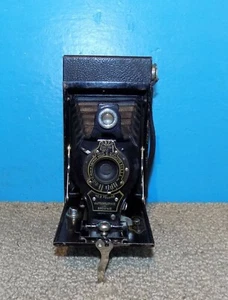 Kodak No. Cámara Brownie 2 Plegable Auto Gráfica - Imagen 1 de 6