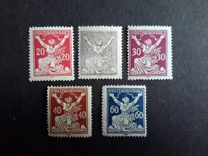 stamps Czechoslovakia 1920 MH - Picture 1 of 2