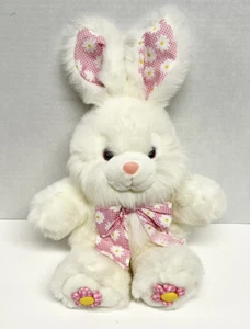 Kids of America Blumenhase 15 Zoll Plüsch weiß Ostern - Bild 1 von 7