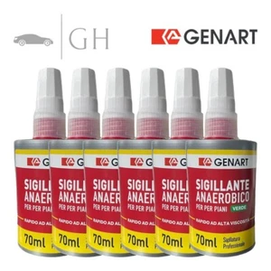 GENART - 6 X SIGILLANTI VERDE ANAEROBICO SUPERFICI PIANE (DIFFERENZIALI E CAMBI) - Foto 1 di 2