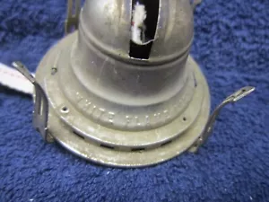 #2 WHITE FLAME LIGHT CO. QUEEN ANNE STYLE LAMP BURNER-STEEL FLAME GUARD NEW WICK - Picture 1 of 8