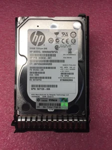 HP 605832-001 500GB 6G SAS 7.2K RPM SFF SC MDD - Afbeelding 1 van 3