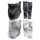 Summer Thin Scarf Bandana Half Face Mask Cooling Arm Sleeves For Men Women
