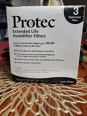3 Pack Protec PWF2AM Humidifier Wick Drum Filter Replacements - Image 1 of 2