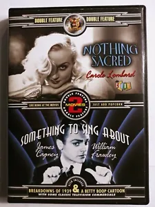 Nothing Sacred / Something To Sing About [DVD 1936 1937] Double Feature movie   - Picture 1 of 4