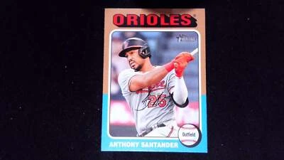2024 Topps Heritage #9 Anthony Santander - Image 1 of 2