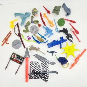 Vintage 1990er Action Figuren Zubehör Lot TMNT Movie Star Skeleton Warriors mehr - Bild 1 von 1