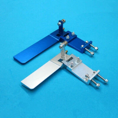 alloy Alu 75mm 95mm Long Arm Rudder single Water Pickups For Rc Boat #11457 - Image 1 of 4