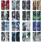 RUTH THOMPSON DRAGONS 2 LEATHER BOOK WALLET CASE COVER FOR APPLE iPOD TOUCH MP3