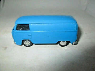 VW BUS TRANSPORTER BLU MADE IN GERMANY OBSOLETO SCHUCO SCALA 1/66 2°SCELTA - Immagine 1 di 2