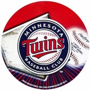 MLB Minnesota Twins - 4.5" Round Vinyl Decal, New - Picture 1 of 2