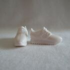 NEW! 2021 Barbie Fashionista Doll White Sneakers ~ Flat Feet Shoes