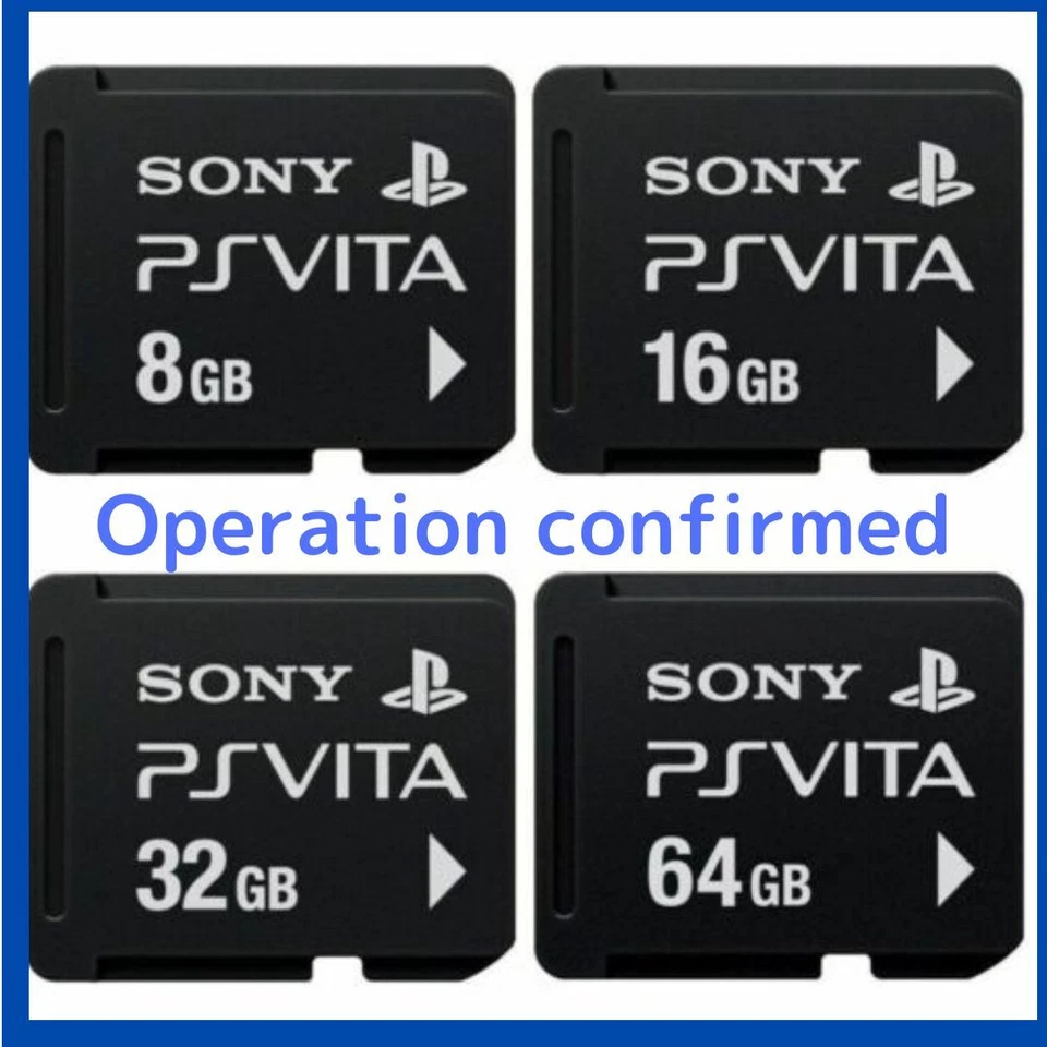 Sony PS Vita Memory Card Genuine Used Japan 4GB 8GB 16GB 32GB 64GB - image 1 of 4
