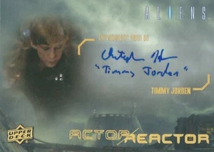 Aliens 2018: AR-JJ Christopher Henn "Timmy Jorden" Inscription Autograph Card - Picture 1 of 1