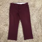 VTG 70s Haband Maroon Red Men Sz 38x28 Pants Polyester Trousers Disco