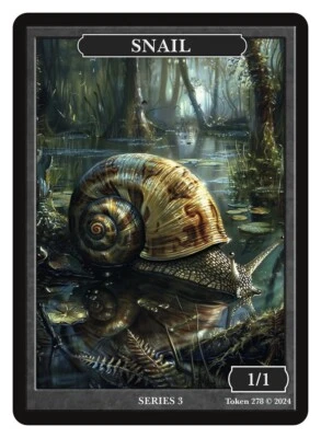 Schnecke Token Givemana Token Serie 2 Magic the Gathering MTG - Bild 1 von 2