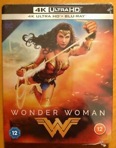WONDER WOMAN *NEW/SEALED* 4K UHD Blu-ray (STEELBOOK) DCU