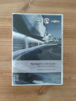 SD Karte Navigation OPEL Chevrolet NAVI 600 Alpen Österreich Schweiz 2016/2017 - Bild 1 von 4