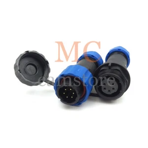 SD16 IP67 6Pin Pair Waterproof Connector Plug Socket,Electrical Wire Connector - Picture 1 of 8