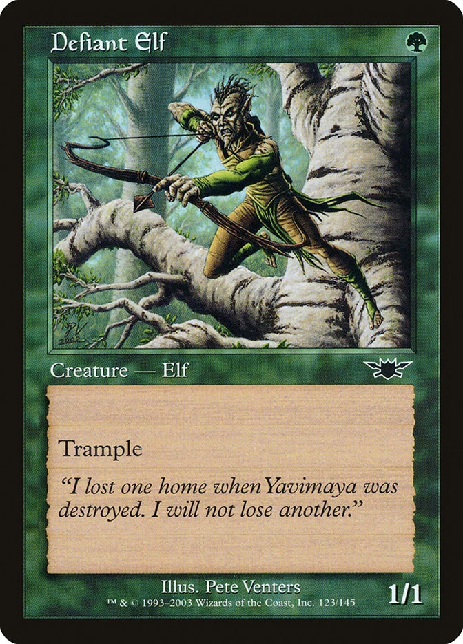 4x Defiant Elf - LP - Legions  - SPARROW MAGIC mtg - Image 1 of 1
