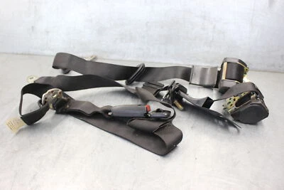 1982-1988 OEM BMW 528e E28 535i Cinturones Traseros Izquierdo Derecho CINTURÓN DE SEGURIDAD NEGRO CONJUNTO LM73 Foto 1 de 4