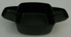 Vintage Safti-Plus #8 Ashtray Black Mark Designs International Made in USA - Picture 1 of 5