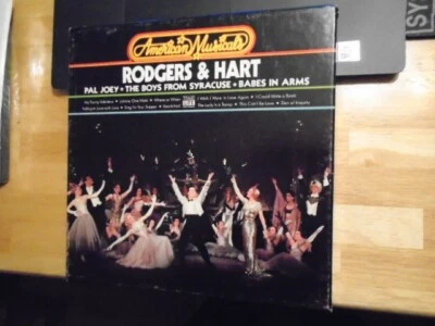 RARE OOP TIME LIFE Rodgers & Hart 3 CASSETTE TAPE BOX SET Babes in Arms PAL JOEY - Image 1 of 3