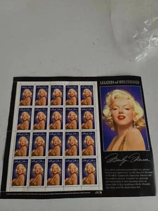 Legends Of Hollywood Marilyn Monroe 20 Piece Stamp Collection 1995 - Picture 1 of 11