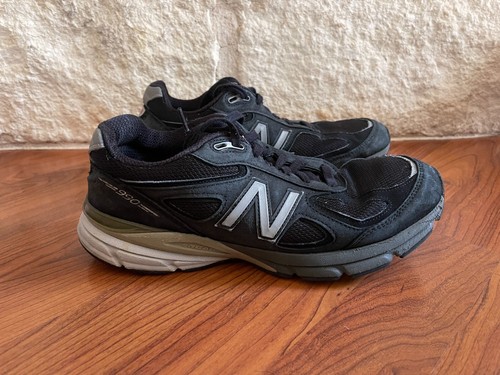 Scarpe sneakers uomo New Balance 990v4 nere sportive comode da corsa misura 9 5 2E