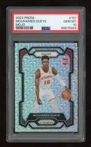 2023-24 Panini Prizm #157 Mouhamed Gueye RC Rookie Mojo /25 PSA 10 - Picture 1 of 2