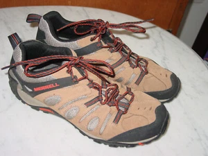 ¡Zapatos para hombre Merrell J362583C Crosslander Vent marrones bajos de senderismo! Talla 10,5 - Imagen 1 de 14